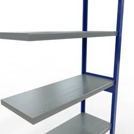SCHULTE Lagertechnik - Stecksystem Anbauregal - 2500x1000x400 mm, Typ 250 kg