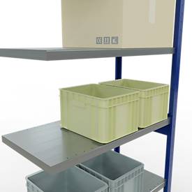 SCHULTE Lagertechnik - Stecksystem Anbauregal - 2500x1000x500 mm, Typ 250 kg