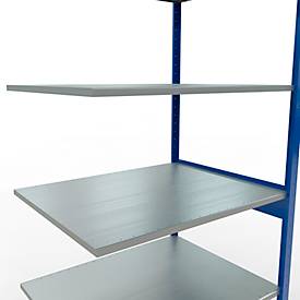 SCHULTE Lagertechnik - Stecksystem Anbauregal - 2500x1000x800 mm, Typ 150 kg
