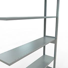SCHULTE Lagertechnik - Stecksystem Anbauregal - 2500x1300x300 mm, Typ 150 kg