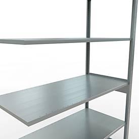 SCHULTE Lagertechnik - Stecksystem Anbauregal - 2500x1300x600 mm, Typ 150 kg