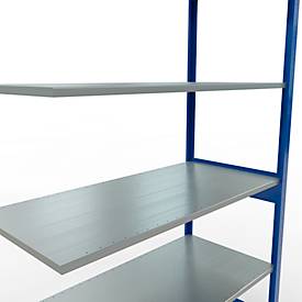 SCHULTE Lagertechnik - Stecksystem Anbauregal - 2500x1300x600 mm, Typ 150 kg