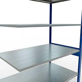 SCHULTE Lagertechnik - Stecksystem Anbauregal - 2500x1300x800 mm, Typ 150 kg