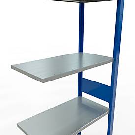 SCHULTE Lagertechnik - Stecksystem Anbauregal - 3000x 750x400 mm, Typ 150 kg