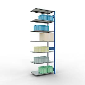 SCHULTE Lagertechnik - Stecksystem Anbauregal - 3000x1000x600 mm, Typ 150 kg