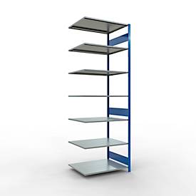 SCHULTE Lagertechnik - Stecksystem Anbauregal - 3000x1000x800 mm, Typ 150 kg