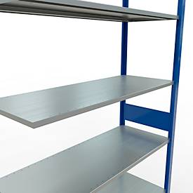 SCHULTE Lagertechnik - Stecksystem Anbauregal - 3000x1300x500 mm, Typ 150 kg