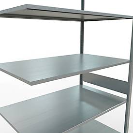 SCHULTE Lagertechnik - Stecksystem Anbauregal - 3000x1300x800 mm, Typ 150 kg