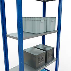 SCHULTE Lagertechnik - Stecksystem Grundregal - 2000x 750x300 mm, Typ 150 kg