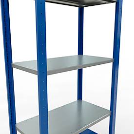 SCHULTE Lagertechnik - Stecksystem Grundregal - 2000x 750x400 mm, Typ 150 kg