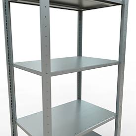 SCHULTE Lagertechnik - Stecksystem Grundregal - 2000x 750x500 mm, Typ 150 kg