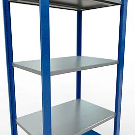 SCHULTE Lagertechnik - Stecksystem Grundregal - 2000x 750x500 mm, Typ 150 kg