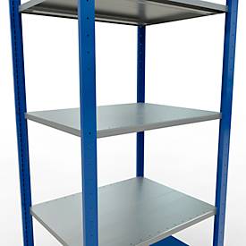 SCHULTE Lagertechnik - Stecksystem Grundregal - 2000x 750x600 mm, Typ 150 kg