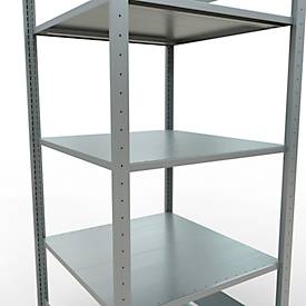 SCHULTE Lagertechnik - Stecksystem Grundregal - 2000x 750x800 mm, Typ 150 kg