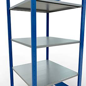SCHULTE Lagertechnik - Stecksystem Grundregal - 2000x 750x800 mm, Typ 150 kg