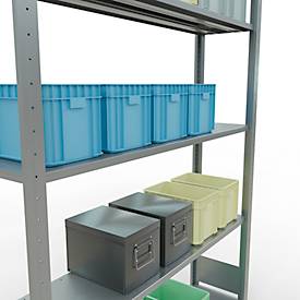SCHULTE Lagertechnik - Stecksystem Grundregal - 2000x1300x300 mm, Typ 150 kg