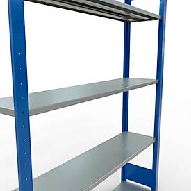 SCHULTE Lagertechnik - Stecksystem Grundregal - 2000x1300x300 mm, Typ 150 kg