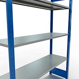 SCHULTE Lagertechnik - Stecksystem Grundregal - 2000x1300x400 mm, Typ 150 kg