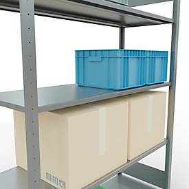SCHULTE Lagertechnik - Stecksystem Grundregal - 2000x1300x500 mm, Typ 150 kg