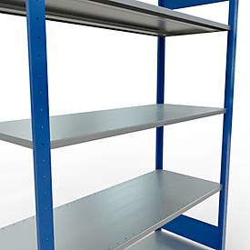 SCHULTE Lagertechnik - Stecksystem Grundregal - 2000x1300x500 mm, Typ 150 kg