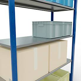 SCHULTE Lagertechnik - Stecksystem Grundregal - 2000x1300x500 mm, Typ 150 kg