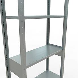 SCHULTE Lagertechnik - Stecksystem Grundregal - 2500 x 750 x 300 mm, Typ 150 kg