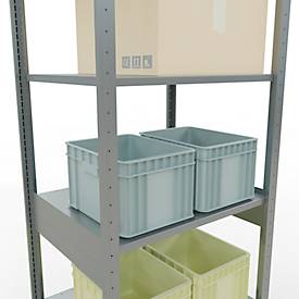 SCHULTE Lagertechnik - Stecksystem Grundregal - 2500x 750x600 mm, Typ 150 kg