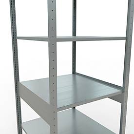 SCHULTE Lagertechnik - Stecksystem Grundregal - 2500x 750x800 mm, Typ 150 kg