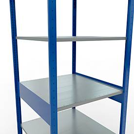 SCHULTE Lagertechnik - Stecksystem Grundregal - 2500x 750x800 mm, Typ 150 kg