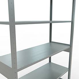 SCHULTE Lagertechnik - Stecksystem Grundregal - 2500x1300x500 mm, Typ 150 kg