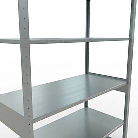 SCHULTE Lagertechnik - Stecksystem Grundregal - 2500x1300x600 mm, Typ 150 kg