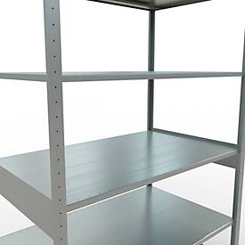 SCHULTE Lagertechnik - Stecksystem Grundregal - 2500x1300x800 mm, Typ 150 kg