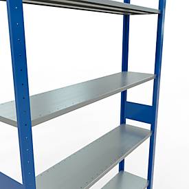 SCHULTE Lagertechnik - Stecksystem Grundregal - 3000x1300x300 mm, Typ 150 kg