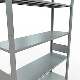 SCHULTE Lagertechnik - Stecksystem Grundregal - 3000x1300x400 mm, Typ 150 kg