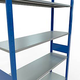 SCHULTE Lagertechnik - Stecksystem Grundregal - 3000x1300x400 mm, Typ 150 kg