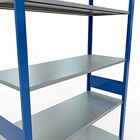 SCHULTE Lagertechnik - Stecksystem Grundregal - 3000x1300x500 mm, Typ 150 kg