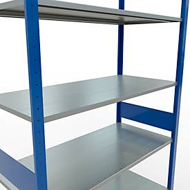 SCHULTE Lagertechnik - Stecksystem Grundregal - 3000x1300x600 mm, Typ 150 kg