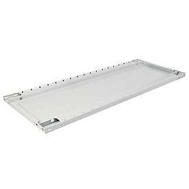 SCHULTE Lagertechnik Zusatz-Fachboden MULTIPlus 150, 750x600 mm, 25 mm Kante, mit 4 Fachbodenträgern