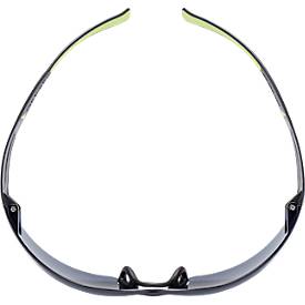 Schutzbrille 3M SecureFit 400, EN 166:2001, UVA/UVB/UVC-resistent, Bügeldruckverteilung, verstellbare Nasenpolster, beschichtet, Polycarbonatglas, grau