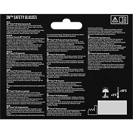 Schutzbrille 3M Virtua AP, EN 166:2001, UVA/UVB/UVC-resistent, integrierte Seitenschilde, beschichtet, Polycarbonatglas, klar