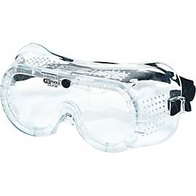 Schutzbrille mit Gummiband-transparent, EN 166