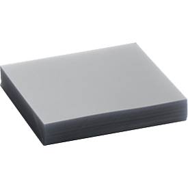 Schutzfolie für Regalkasten SSI Schäfer RK 386/RK 512, L 133 x H 110 mm, transparent, 100 Stück