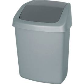 Schwingdeckeleimer, Fassungsvolumen 10 bis 50 Liter, große Einwurföffnung