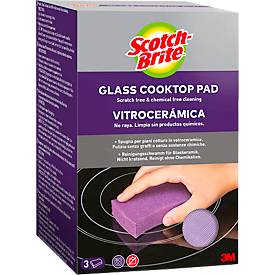 Scotch-Brite® Schwammset, 10-teilig, Glaskeramik, 3 Stück + Griffschwamm XXL, 4 Stück + Delicate Color Comfort, 2 Stück + Grill, 1 Stück