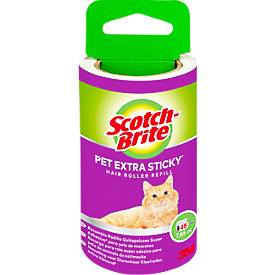 Scotch-Brite™ Sparset Tierhaarroller Pet Extra Sticky*, 48 Blatt + Ersatzrolle