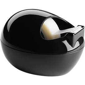 Scotch™ Karim Rashid Tischabroller, schwarz + Scotch® Magic™ unsichtbares Klebeband, 19 mm x 7,5 m, incl. 1 Rolle