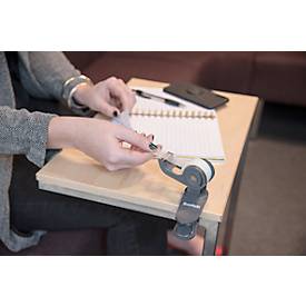 Scotch® Klebebandabroller Clip'n Twist C19-Clip-CG, für Rollen L 33 m x B 19 mm, inkl. 1 Rolle Scotch® Magic™ Klebeband, dunkelgrau