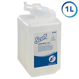 Scott® Handseife Control 6342, unparfümiert, 2.500 Portionen/Liter, 6 Flaschen á 1 Liter, farblos