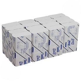 Scott® Handtücher Slimfold 5856, 1-lagig, 16 Pakete a 110 Falthandtücher, weiß