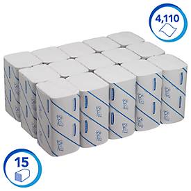 Scott® Papierhandtücher Performance 6689, Größe S, 1-lagig, 15 Packungen á 274 Tücher, weiß